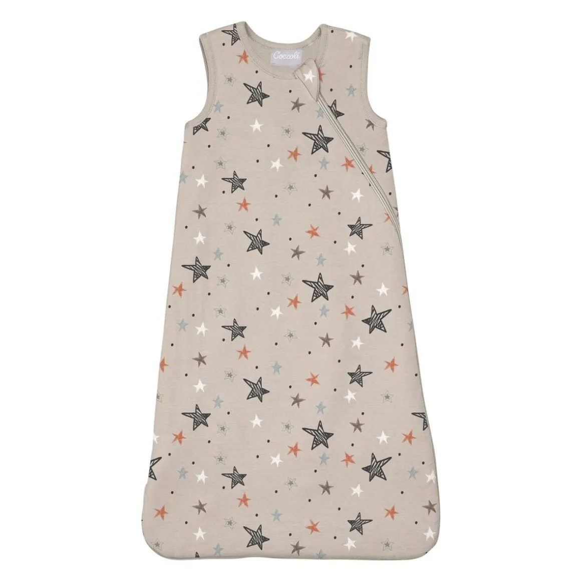 Coccoli Modal 1.5 TOG Sleepsack - Stars on Oatmilk - N/9M