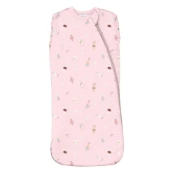 Coccoli Modal 1.5 TOG Swaddle Sleepsack - Plush on Light Pink - N