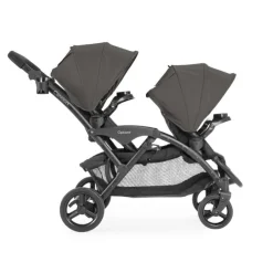 Contours Options V2 Double Stroller - Greige