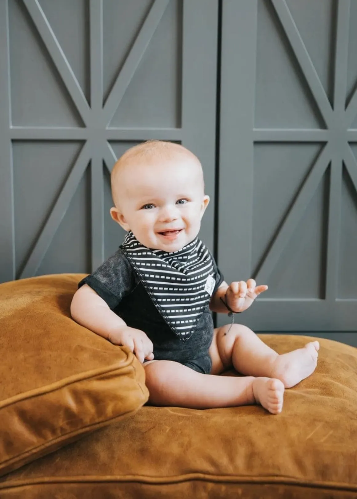 Copper Pearl Baby Bandana Bibs, 4 Pack - Diesel