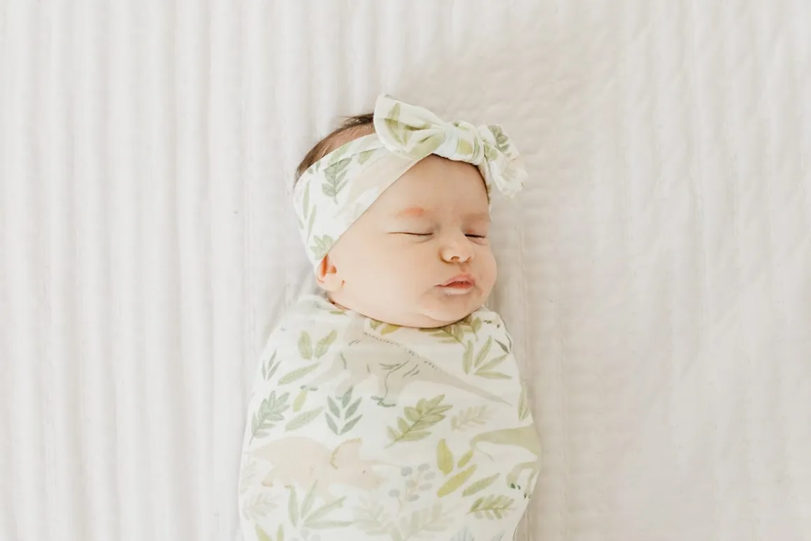 Copper Pearl Knit Swaddle Blanket - Rex