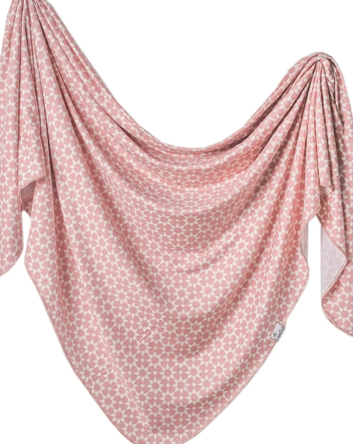 Copper Pearl Knit Swaddle Blanket - Star