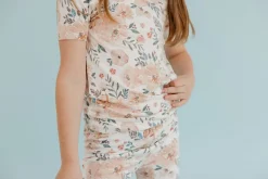 Copper Pearl 2 Piece Short Sleeve Pajamas - Autumn, 12M