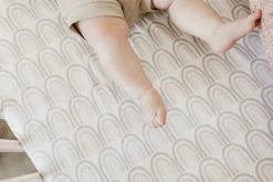 Copper Pearl Premium Fitted Crib Sheet - Bliss