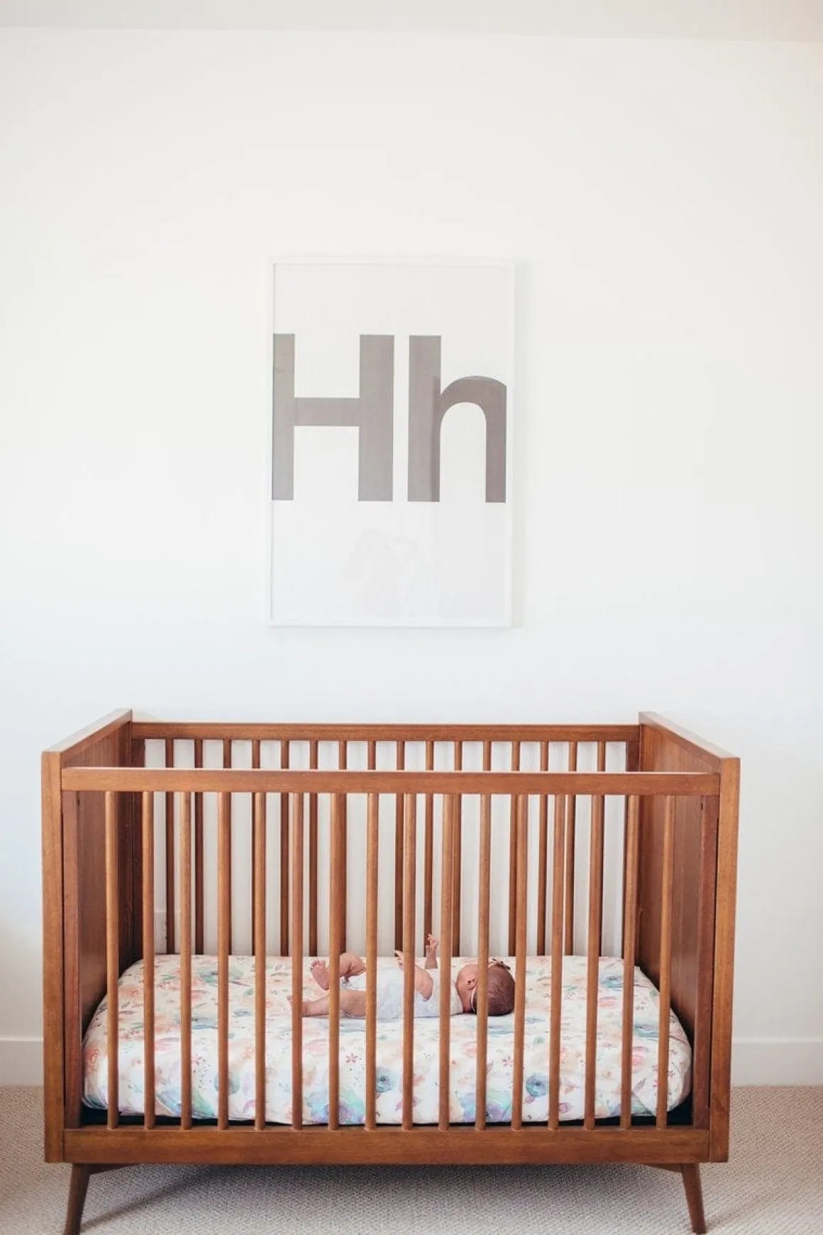 Copper Pearl Premium Fitted Crib Sheet - Bloom
