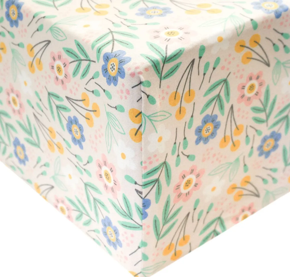 Copper Pearl Premium Fitted Crib Sheet - Clara