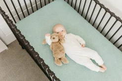 Copper Pearl Premium Fitted Crib Sheet - Emerson