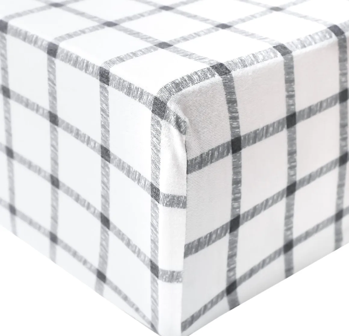 Copper Pearl Premium Fitted Crib Sheet - Ledger