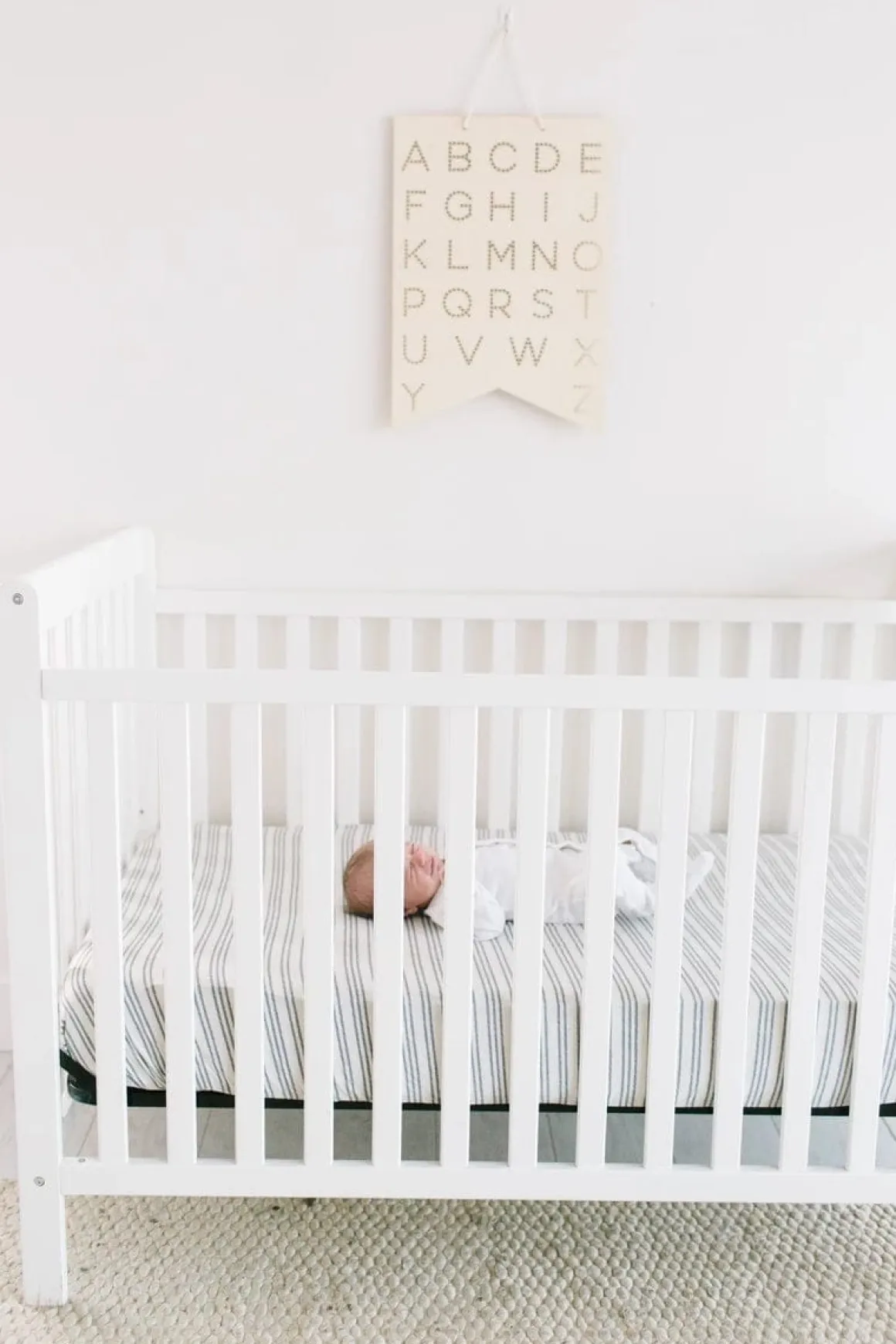 Copper Pearl Premium Fitted Crib Sheet - Midtown