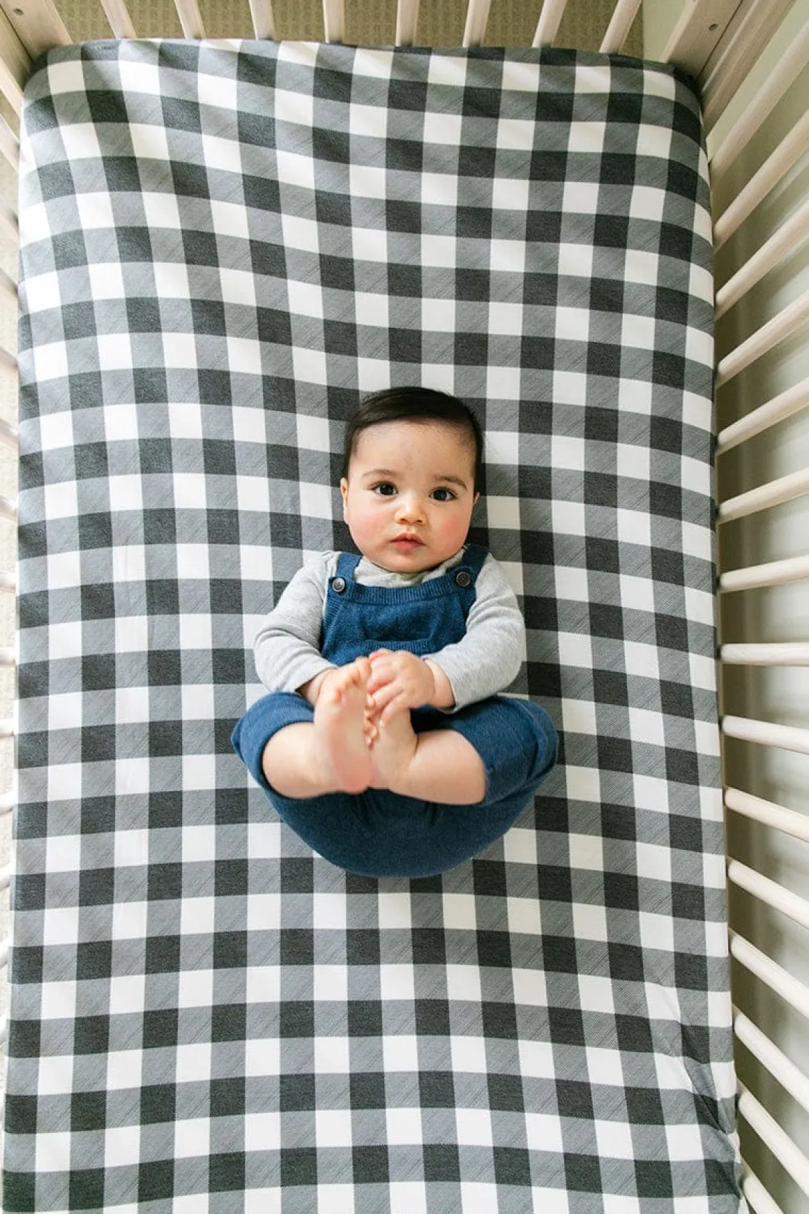 Copper Pearl Premium Fitted Crib Sheet - Scotland