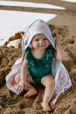 Copper Pearl Premium Hooded Towel - Bloom