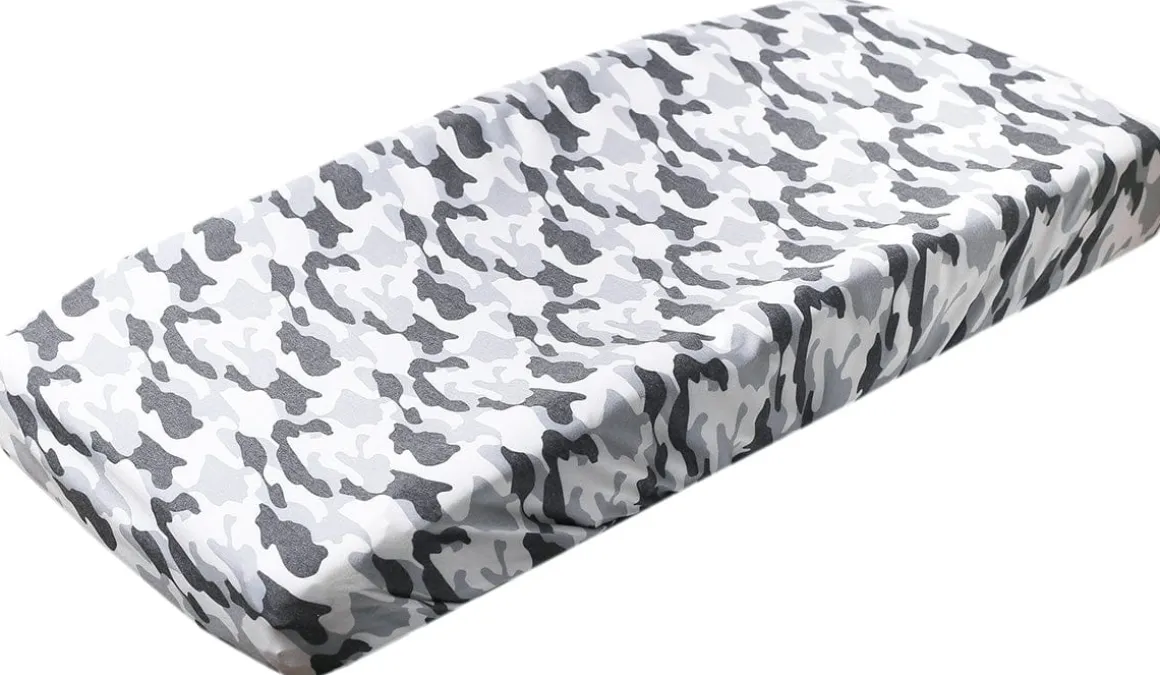 Copper Pearl Premium Knit Diaper Changing Pad Cover - Gunnar