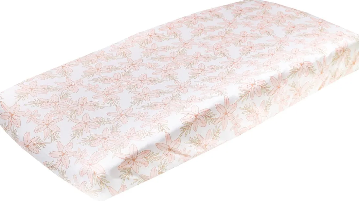 Copper Pearl Premium Knit Diaper Changing Pad Cover - Kiana