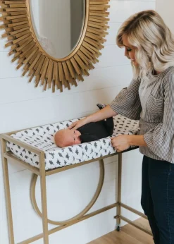 Copper Pearl Premium Knit Diaper Changing Pad Cover - Wild