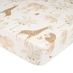 Crane Baby Kendi Crib Sheet - Animal