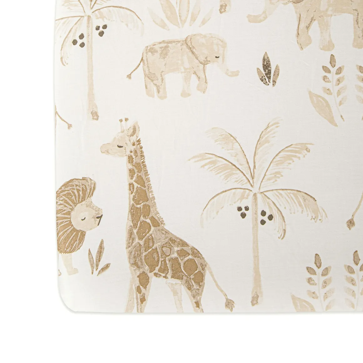 Crane Baby Kendi Crib Sheet - Animal