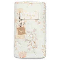 Crane Baby Violet Quilted Nursery Storage Bin