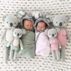 Cuddle+Kind Hand Knit Doll - Mini Claire the Koala, 13