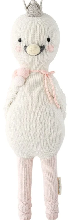 Cuddle+Kind Hand Knit Doll - Mini Harlow the Swan, 13"