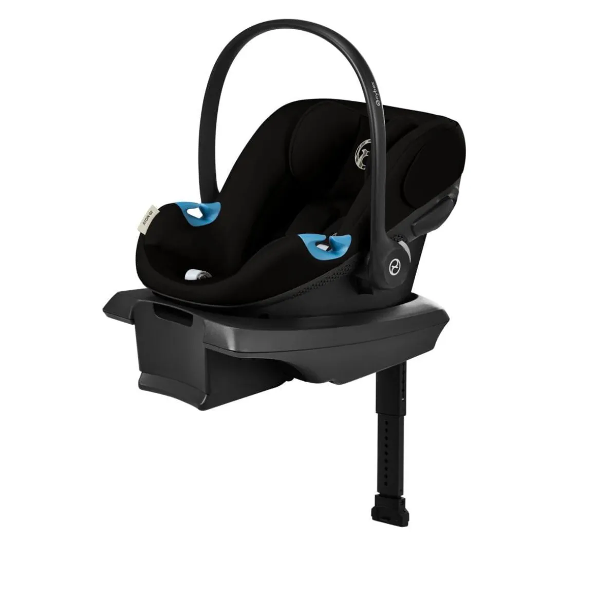 Cybex Aton G2 Infant Car Seat with Load Leg Base - Moon Black