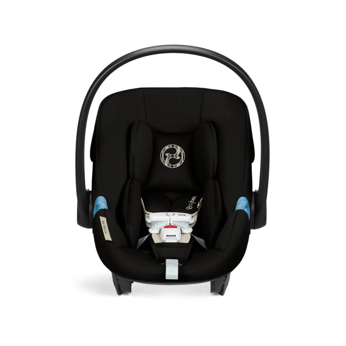 Cybex Aton G2 Infant Car Seat with Load Leg Base - Moon Black