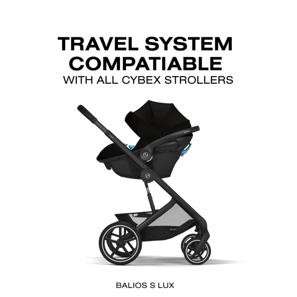 Cybex Aton G2 Infant Car Seat with Load Leg Base - Moon Black