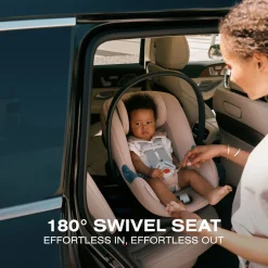 Cybex Aton G2 Swivel Infant Car Seat with Load Leg Base - Almond Beige