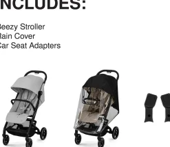 Cybex Beezy 2 Compact Stroller - Fog Grey