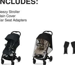 Cybex Beezy 2 Compact Stroller - Magic Black