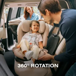 Cybex Callisto G 360 Rotating All-in-One Convertible Car Seat - Stone Grey