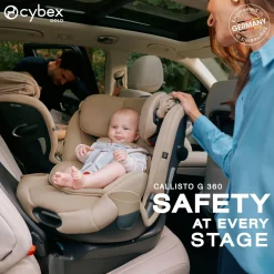 Cybex Callisto G 360 Rotating All-in-One Convertible Car Seat - Stormy Blue