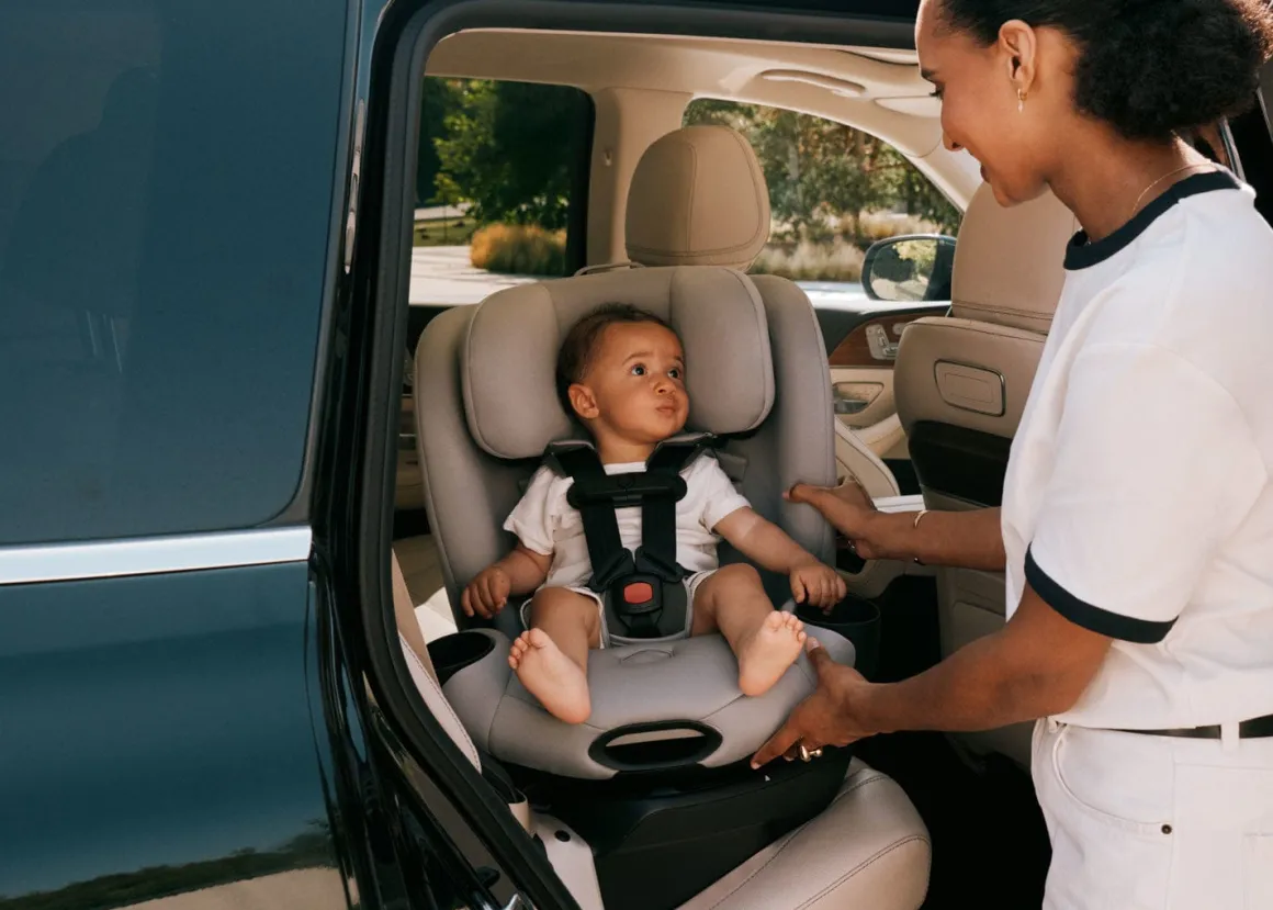 Cybex Callisto G 360 SELECT Rotating All-in-One Convertible Car Seat + Canopy Bundle - Grey