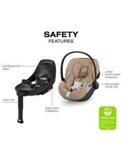 Cybex Cloud G Pro Comfort Extend Infant Car Seat - Almond Beige