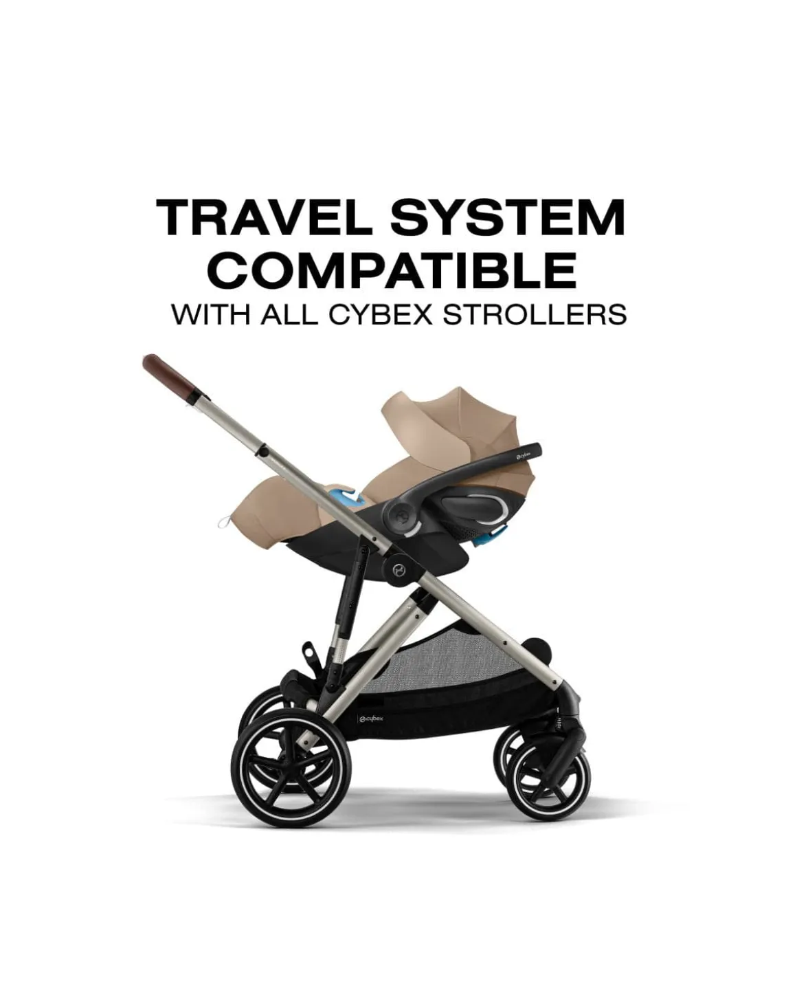 Cybex Cloud G Pro Comfort Extend Infant Car Seat - Almond Beige