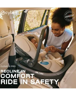 Cybex Cloud G Pro Comfort Extend Infant Car Seat - Moon Black