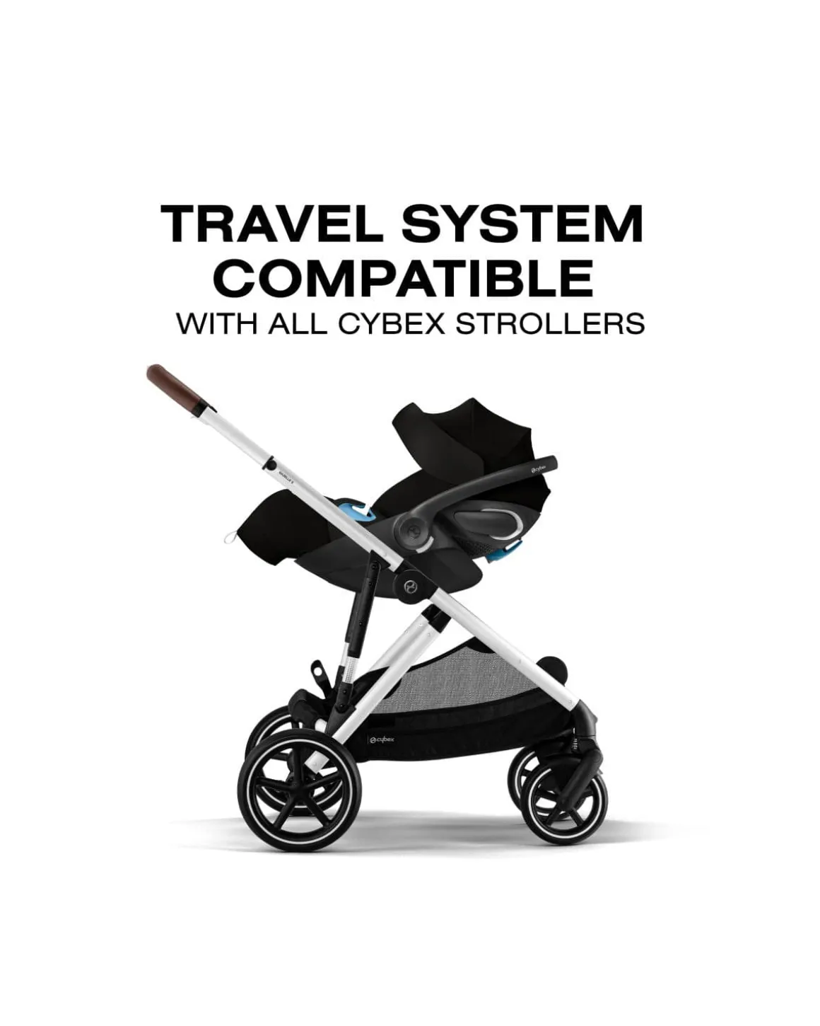 Cybex Cloud G Pro Comfort Extend Infant Car Seat - Moon Black
