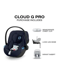 Cybex Cloud G Pro Comfort Extend Infant Car Seat - Ocean Blue
