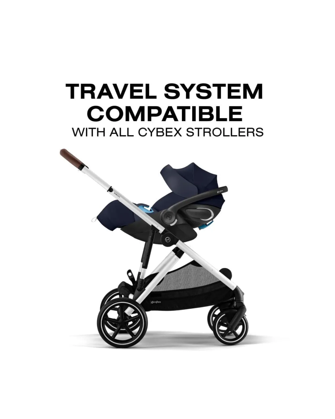 Cybex Cloud G Pro Comfort Extend Infant Car Seat - Ocean Blue