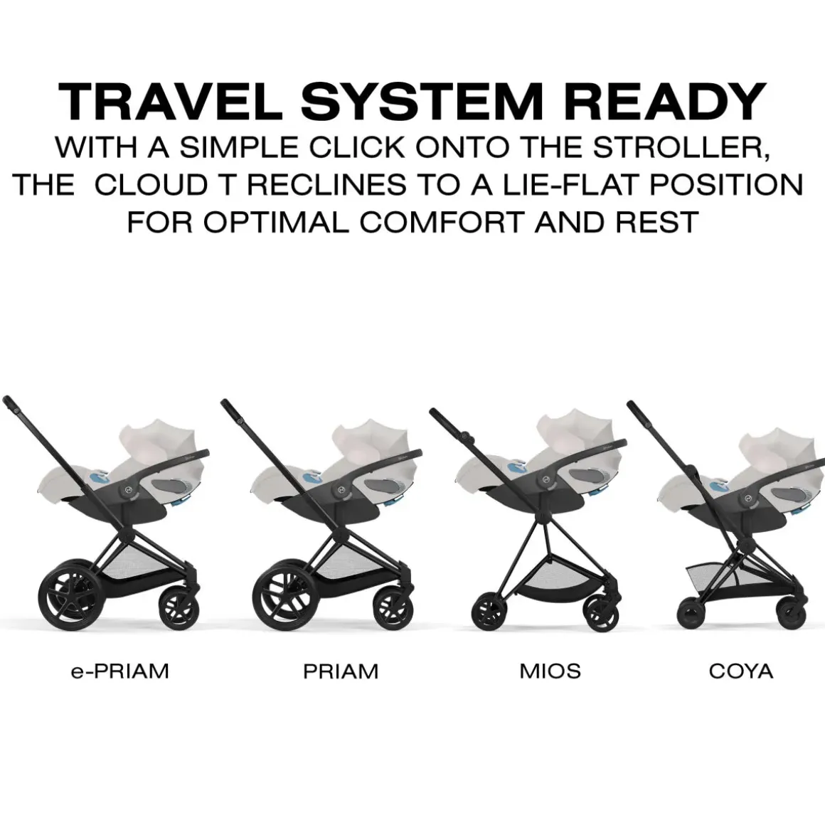 Cybex Cloud T SensorSafe Infant Car Seat - City Grey