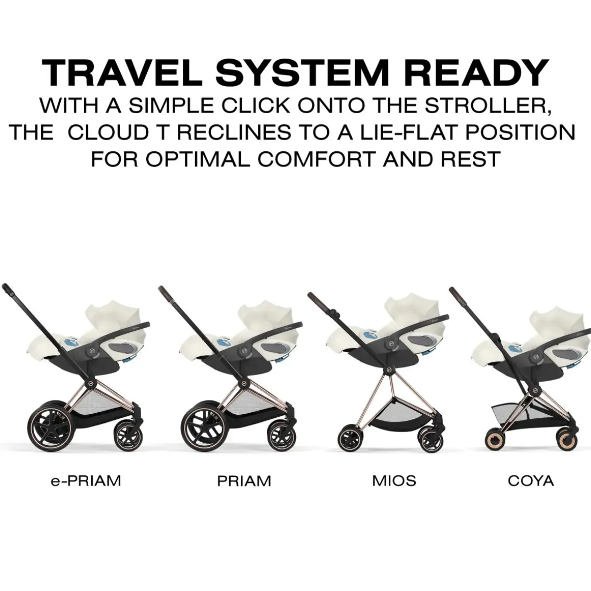 Cybex Cloud T SensorSafe Infant Car Seat - Off White