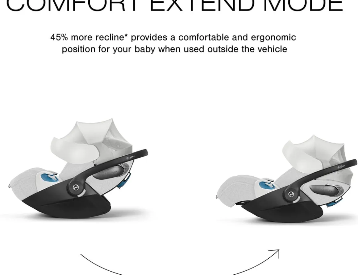 Cybex Cloud T SensorSafe Infant Car Seat - Platinum White