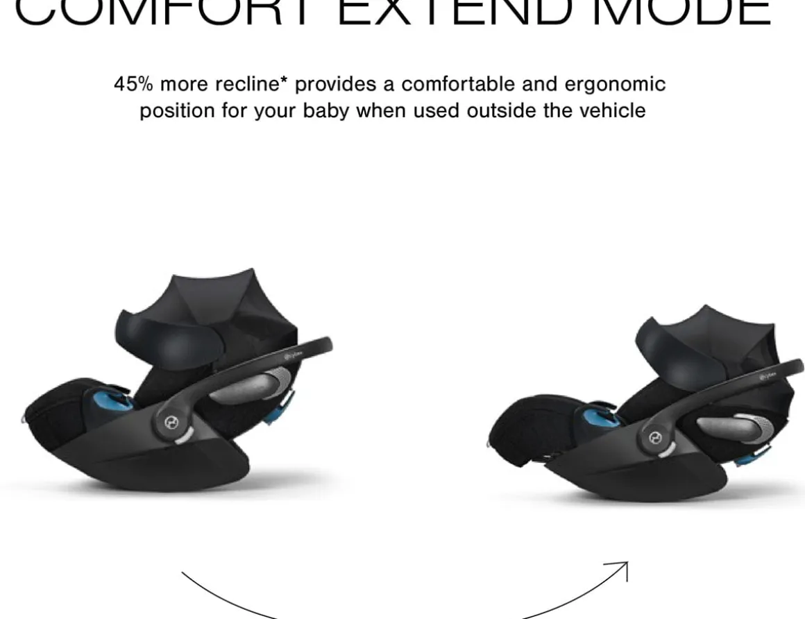 Cybex Cloud T SensorSafe Infant Car Seat - Sepia Black