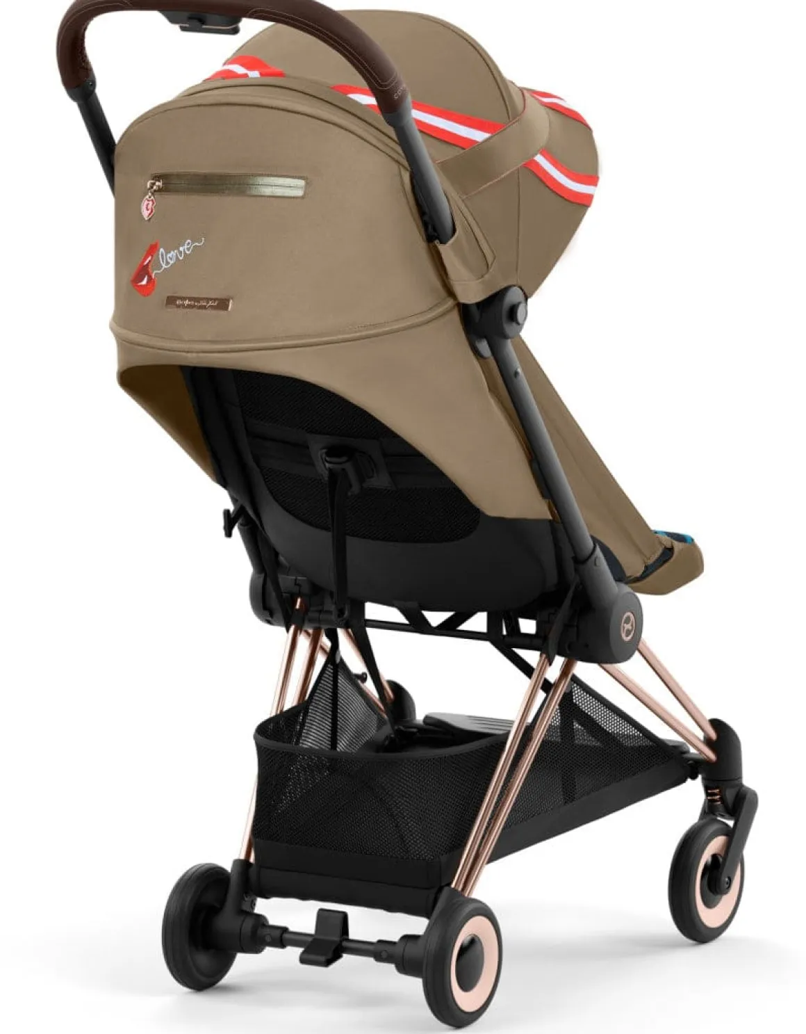 Cybex COYA Compact Stroller - KK One Love / Rose Gold