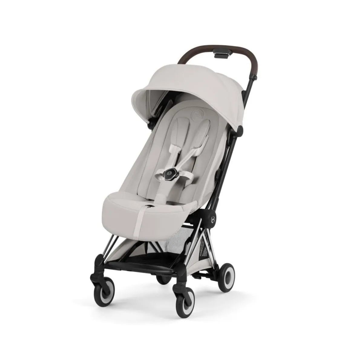 Cybex Coya Stroller (2026) - Style Collection - Chrome Frame / City Grey Lux Seat