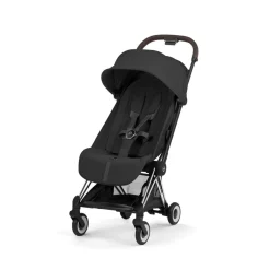 Cybex Coya Stroller (2026) - Style Collection - Chrome Frame / Sepia Black Lux Seat