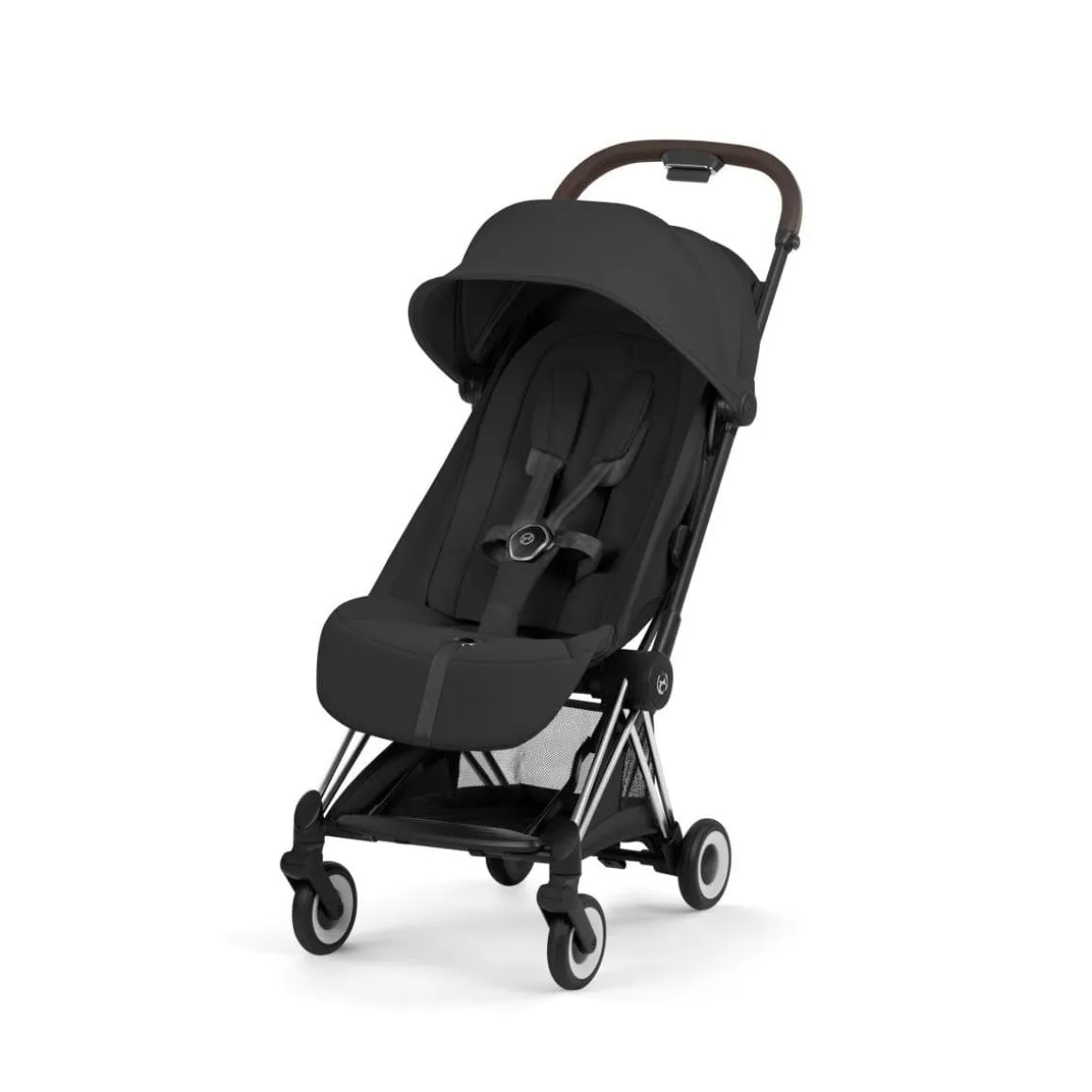 Cybex Coya Stroller (2026) - Style Collection - Chrome Frame / Sepia Black Lux Seat
