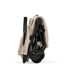 Cybex Coya Stroller (2026) - Style Collection - Matte Black Frame / Cozy Beige Lux Seat