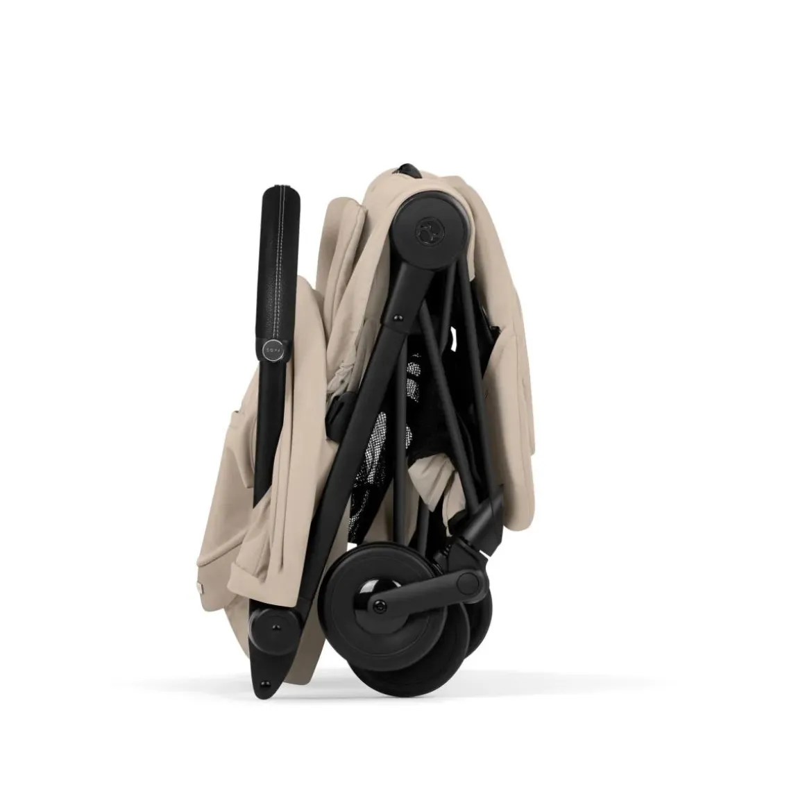 Cybex Coya Stroller (2026) - Style Collection - Matte Black Frame / Cozy Beige Lux Seat