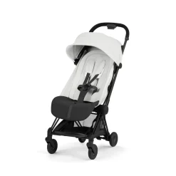 Cybex Coya Stroller (2026) - Style Collection - Matte Black Frame / Off White Lux Seat