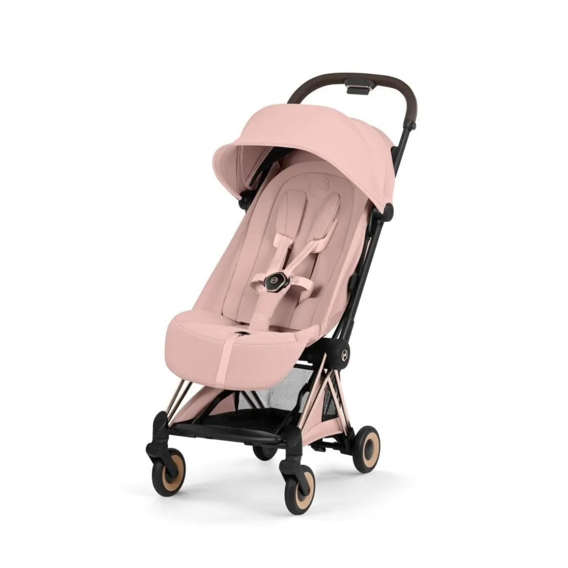 Cybex Coya Stroller (2026) - Style Collection - Rose Gold Frame / Peach Pink Lux Seat